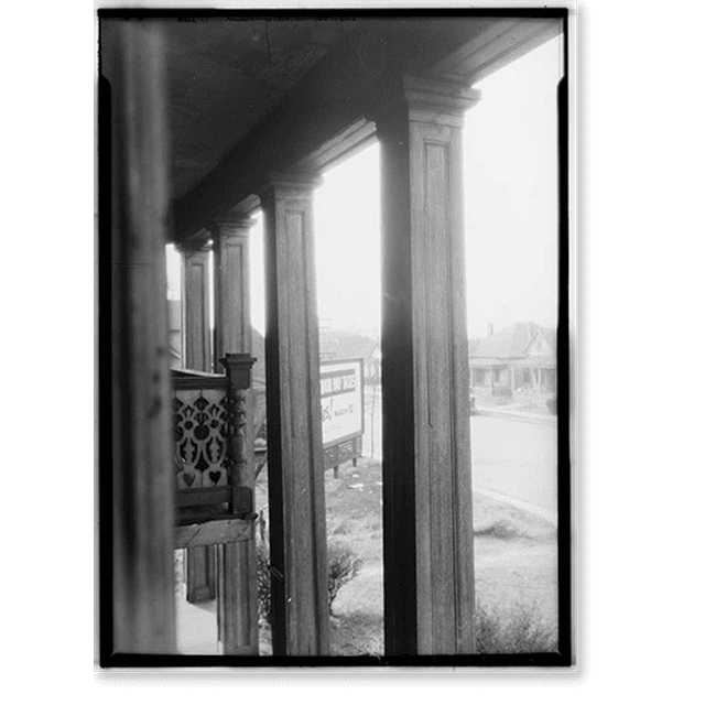 Historic Print, Benjamin Pinckney Worthington House, Sixth Avenue South