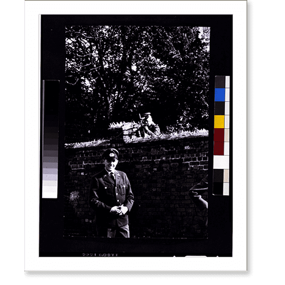 Historic Print, [Berlin Wall], 18" x 24"