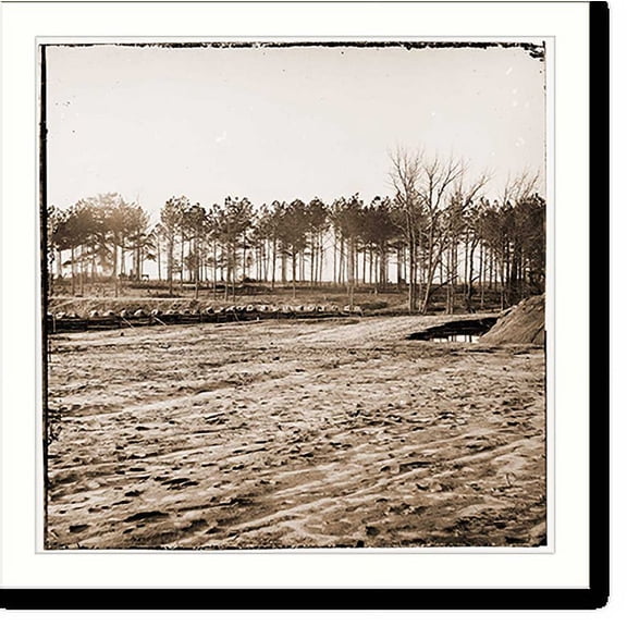 Historic Print, Bermuda Hundred? Virginia. View, 16" x 20"