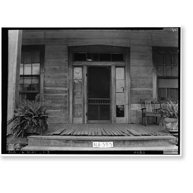 Historic Print, Berry House, County Road 14, High Ridge vicinity