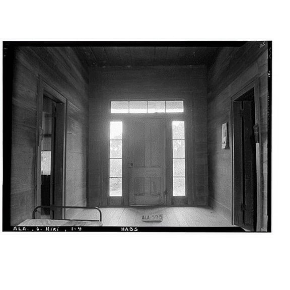 Historic Print, Berry House, County Road 14, High Ridge vicinity, Bullock County, AL - 4, 16" x 20"