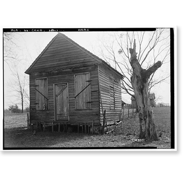 Historic Print, BetheaStrother House, State Road 28, Canton Bend