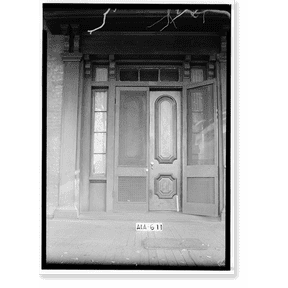 Historic Print, Bibb-Goldthwaithe-Arrington House, 203 Church Street, Montgomery, Montgomery County, AL - 15, 16" x 20"