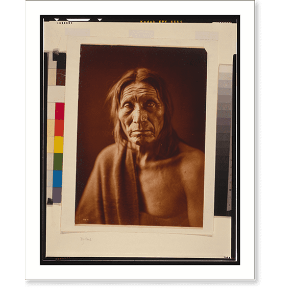 Historic Print, Big Head [B] - 2, 18" x 24"