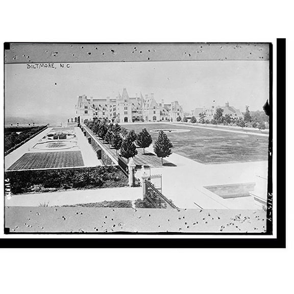 Historic Print, Biltmore, N.C., 18" x 24"