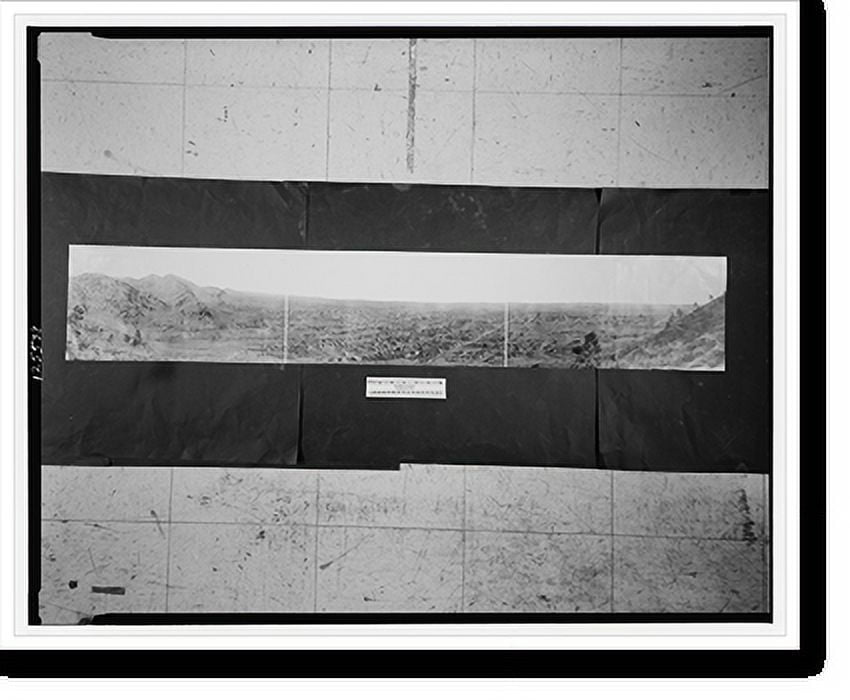 Historic Print, Birds eye view of Boulder, Co., 16" x 20"