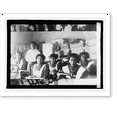 thumbnail image 1 of Historic Print, Bismark Indian School, N. Dak. sewing class, 16" x 20", 1 of 3