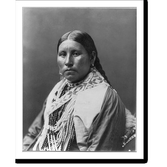 Historic Print, Black Bird Lizzie, 18" x 24"