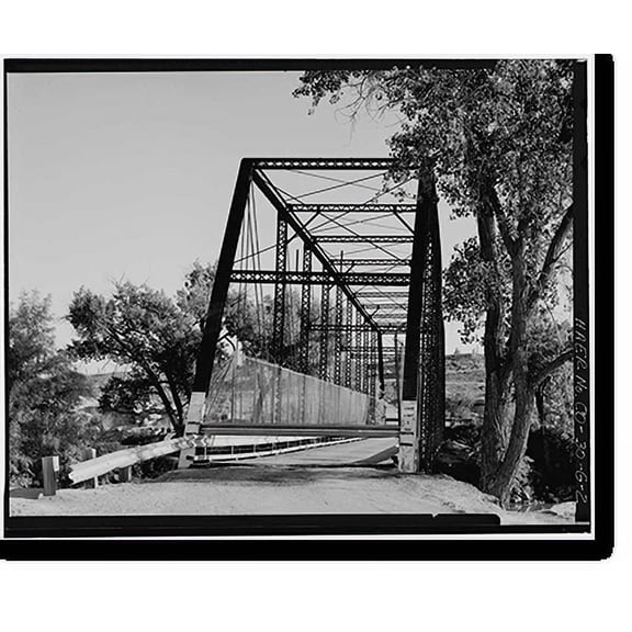 Historic Print, Black Bridge, Spanning Gunnison River, Grand Junction, Mesa County, CO - 2, 18" x 24"