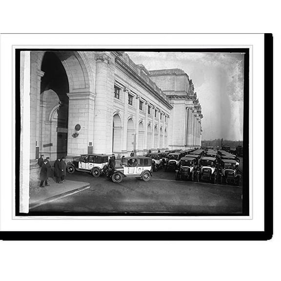 Historic Print, Black and White Taxi Co., 16" x 20"