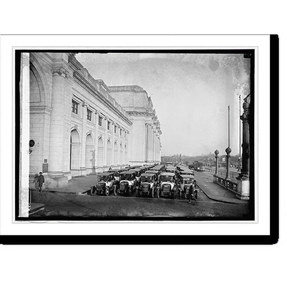 Historic Print, Black and White Taxi Co. - 3, 18" x 24"