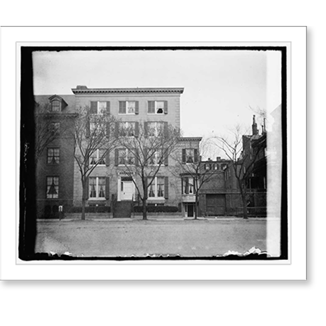 Historic Print, Blair Mansion, 1651 Penn Ave., [Washington, D.C.] House, 16" x 20"