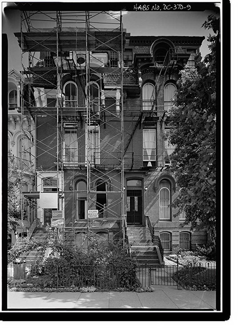 Historic Print, Blanche K. Bruce House, 909 M Street Northwest