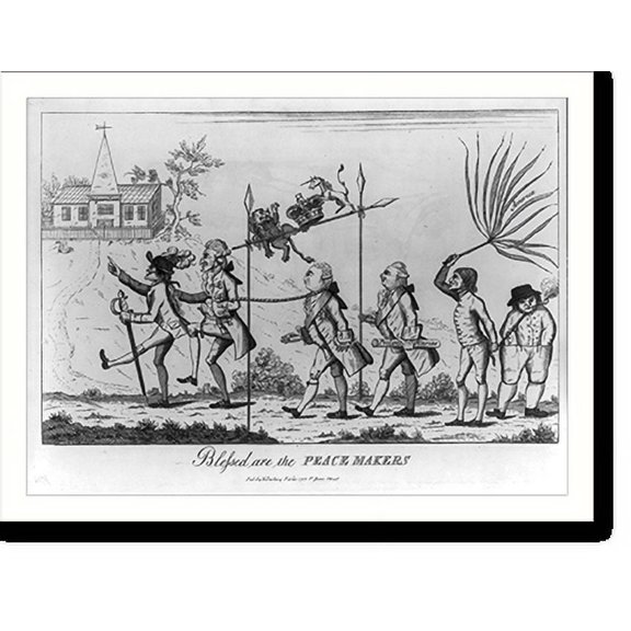 Historic Print, Blessed are the peacemakers, 18" x 24"