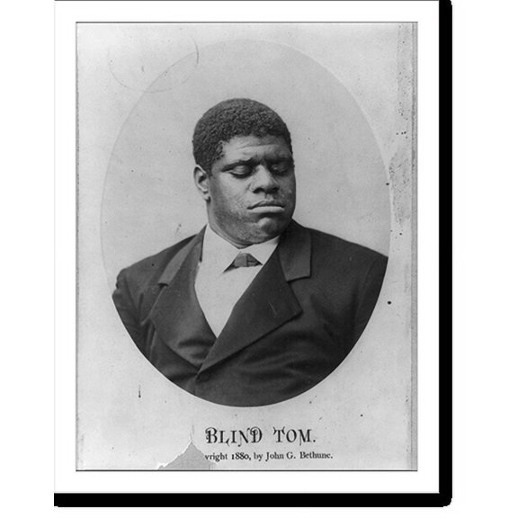 Historic Print, Blind Tom, 16" x 20"