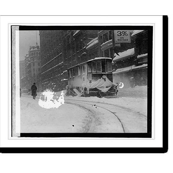 Historic Print, Blizzard, 1/28/22 - 10, 18" x 24"
