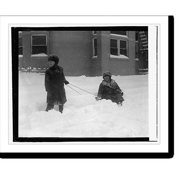 Historic Print, Blizzard, 1/28/22 - 11, 18" x 24"