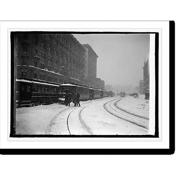 Historic Print, Blizzard, 1/28/22 - 16, 16" x 20"