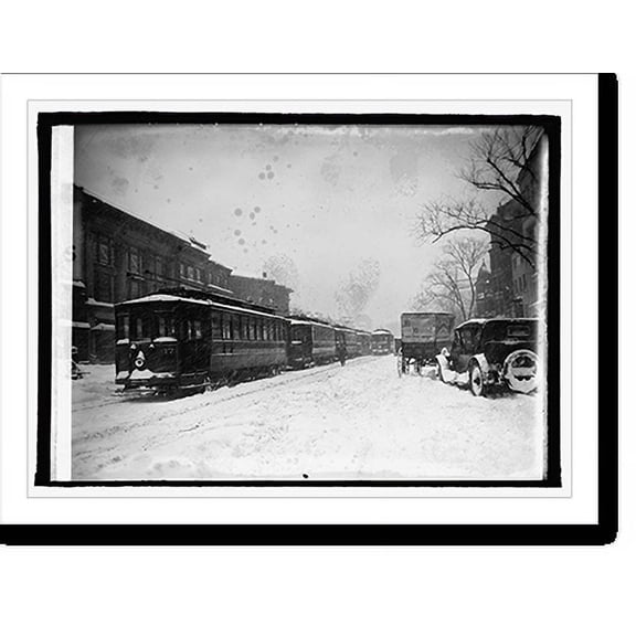 Historic Print, Blizzard, 1/28/22 - 17, 18" x 24"