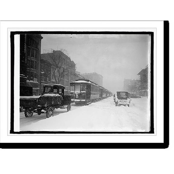 Historic Print, Blizzard, 1/28/22 - 18, 18" x 24"