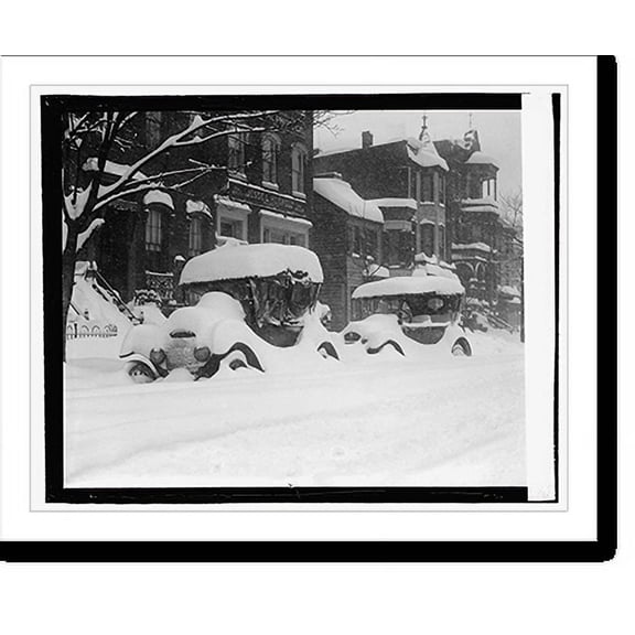 Historic Print, Blizzard, 1/28/22 - 6, 18" x 24"