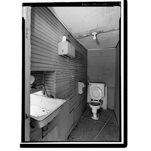 Historic Print, Blue Spring Cotton Mill, Route 20, Oxford, Calhoun County, AL - 22, 16" x 20"