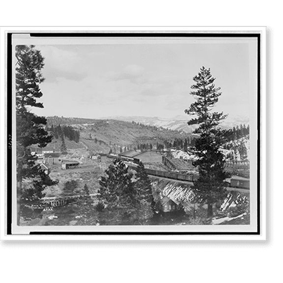 Historic Print, Boca, Cal. on main line of S.P.R.R..Thompson photo., 16" x 20"