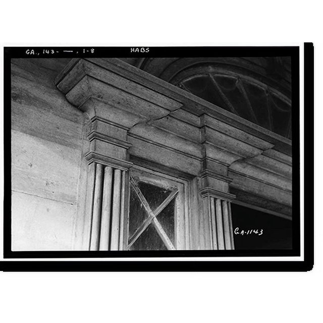 Historic Print, Boddie House, Greenville Road, La Grange vicinity