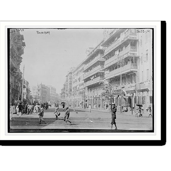 Historic Print, Bombay, 18" x 24"