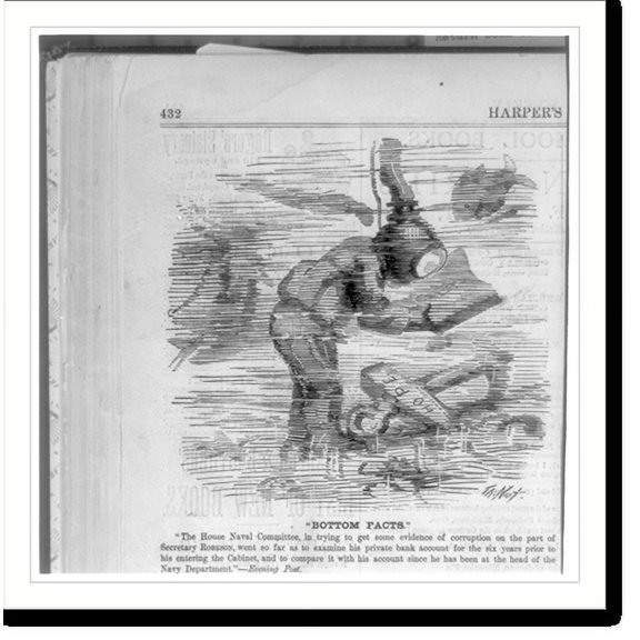 Historic Print, Bottom Facts, 18" x 24"