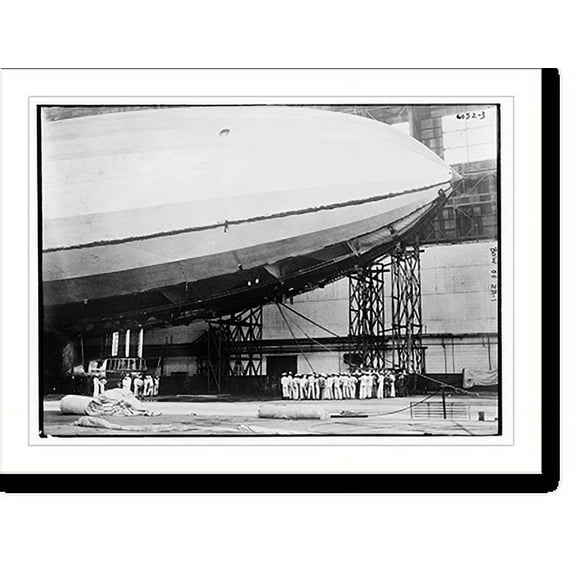 Historic Print, Bow of ZR-1, 16" x 20"