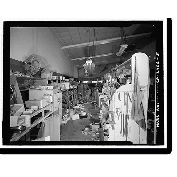 Historic Print, Bower Building, 409-413 East Weber Avenue, Stockton, San Joaquin County, CA - 5, 16" x 20"