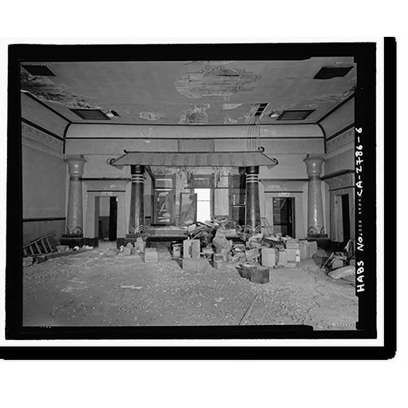 Historic Print, Bower Building, 409-413 East Weber Avenue, Stockton, San Joaquin County, CA - 6, 16" x 20"