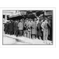 Historic Print, Bowery men waiting for bread in bread line, [New York