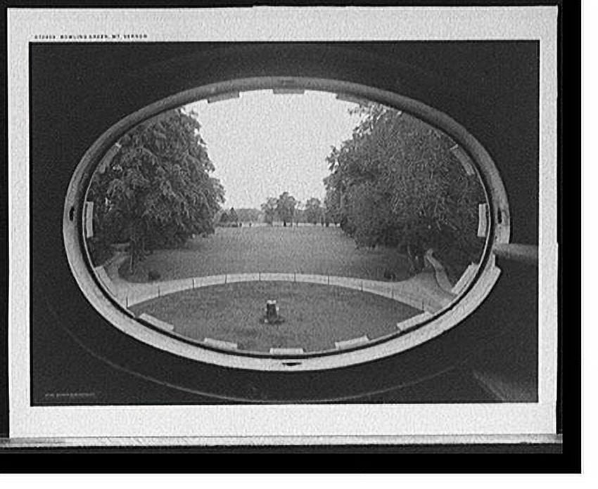 Historic Print, Bowling Green, Mt. Vernon, 16" x 20"