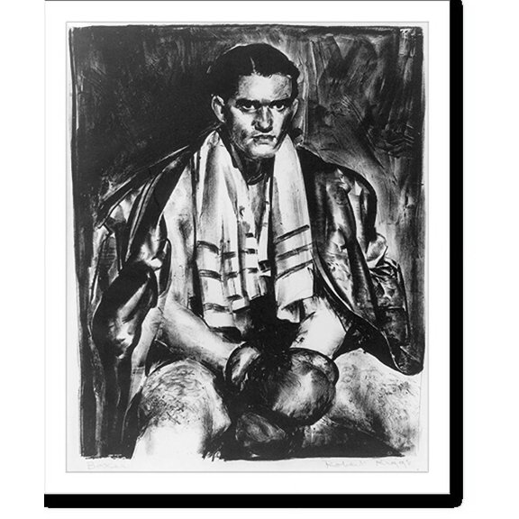 Historic Print, Boxer, 16" x 20"