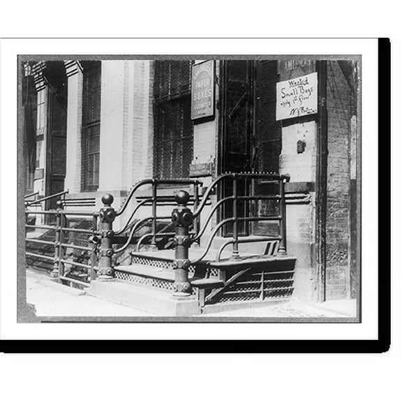 Historic Print, Boy Wanted" sign. West 19[th] Street. Location: New York, New York (State).L.W. Hine.", 18" x 24"