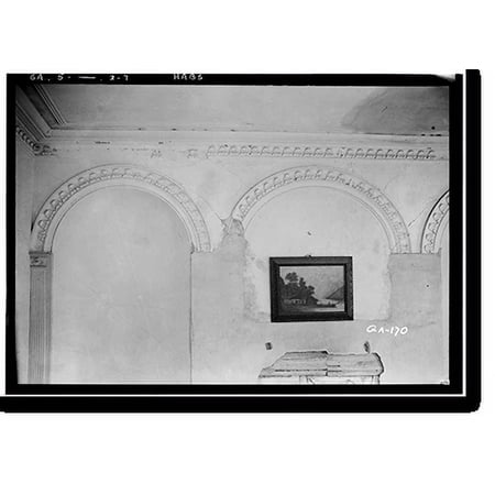 Historic Print, Boykin Hall, Milledgeville vicinity, Baldwin County, GA - 7, 18" x 24"