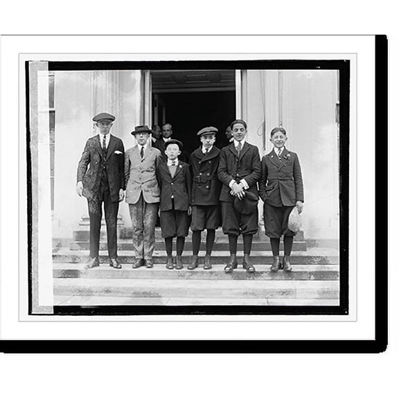 Historic Print, Boys Club Federation group, 2/27/22, 16" x 20"