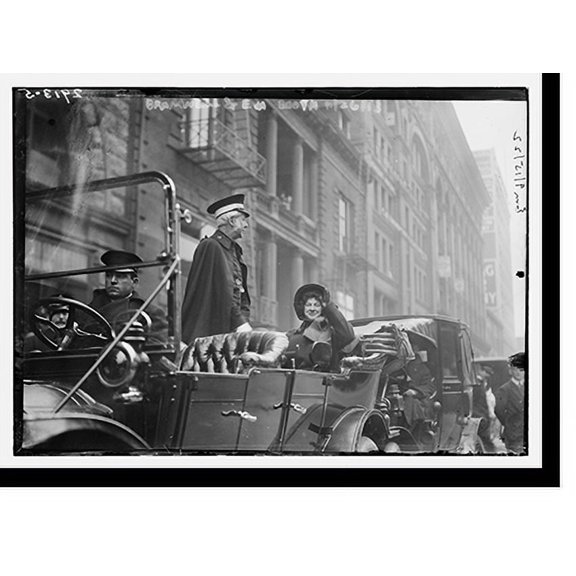 Historic Print, Bramwell and Eva Booth, 11/26/13 - 2, 18" x 24"
