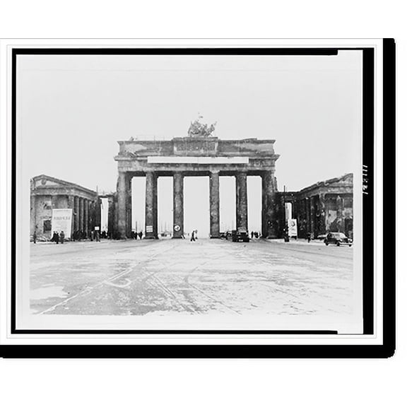 Historic Print, [Brandenburg Gate, Berlin, Germany], 16" x 20"