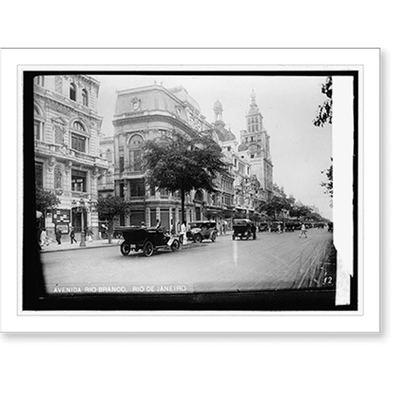 Historic Print, Brazil. Rio de Janeiro - 2, 18" x 24"