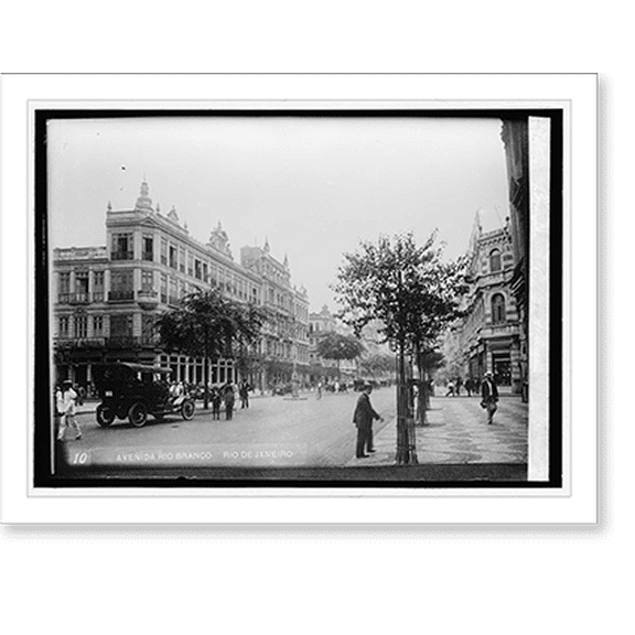 Historic Print, Brazil. Rio de Janeiro - 3, 16" x 20"