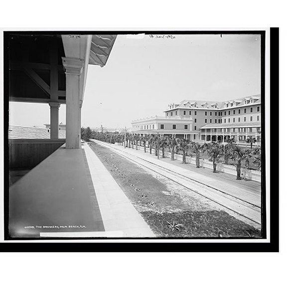Historic Print, Breakers, Palm Beach, Fla. - 3, 16" x 20"