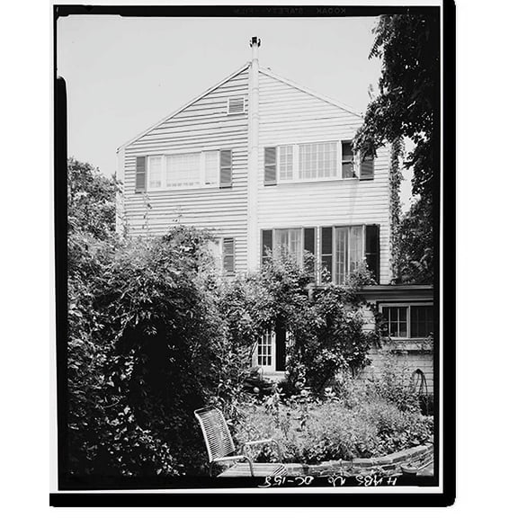 Historic Print, Brickyard Hill House, 3134 South Street Northwest, Washington, District of Columbia, DC - 2, 16" x 20"