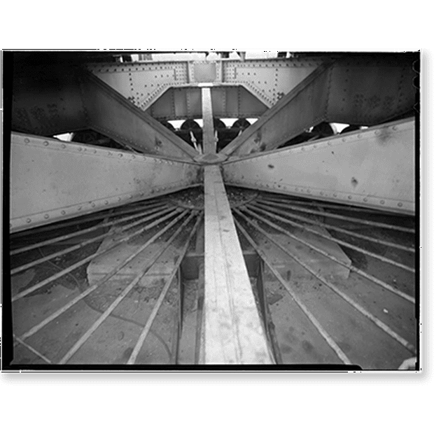 Historic Print, Bridgeport Swing Span Bridge, Spanning Tennessee River