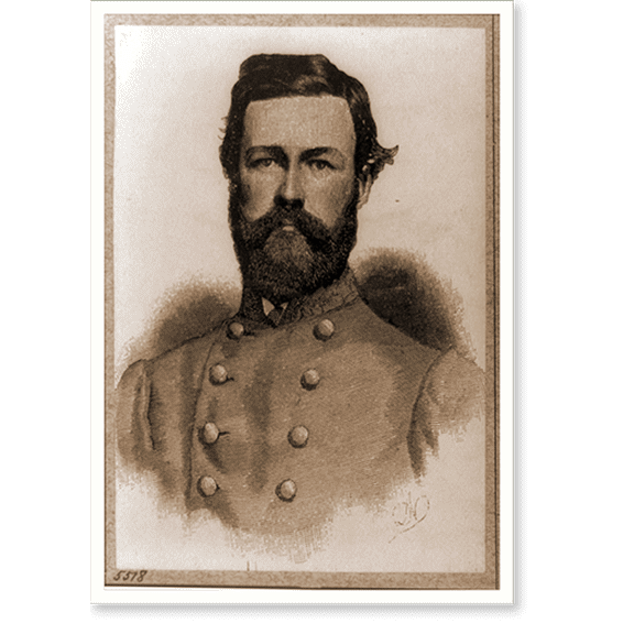 Historic Print, Brig. General Johnson Kelly Duncan head-and-shoulders portrait facing front, 18" x 24"