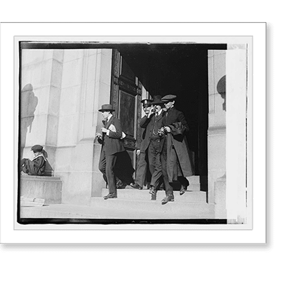 Historic Print, Bringing Silvia into Union Station, 16" x 20"