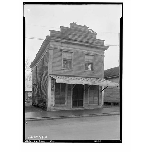 Historic Print, Broad Street (Store), Camden, Wilcox County, AL - 4, 16" x 20"