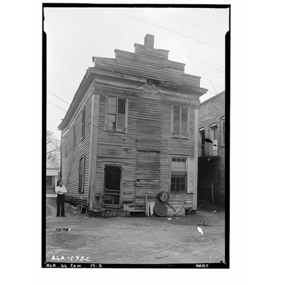 Historic Print, Broad Street (Store), Camden, Wilcox County, AL - 5, 16" x 20"